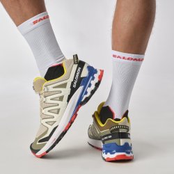 Кросівки Salomon XA PRO 3D V9 M - білі/ зелені/ сині