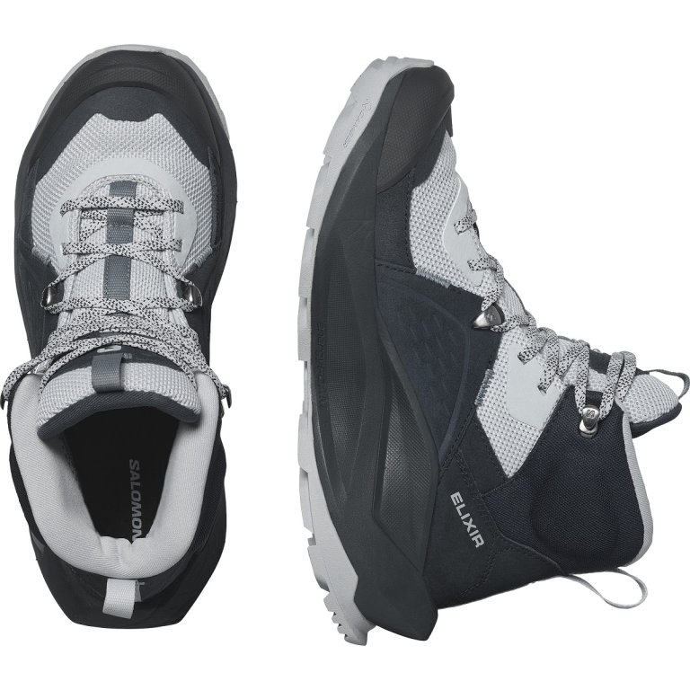 Кросівки високі Salomon Elixir Mid GTX W - сірі/ чорні