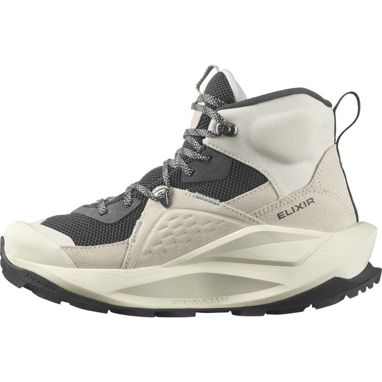 Кросівки високі Salomon Elixir Mid GTX W - світло-бежеві/ чорні
