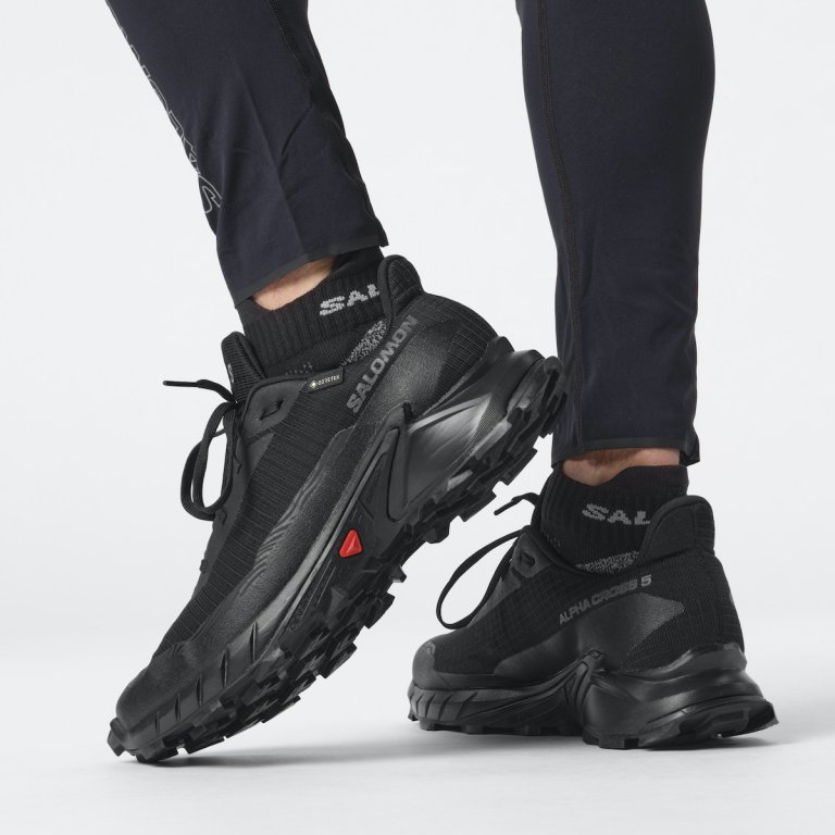 Obuv Salomon Alphacross 5 GTX M - černá