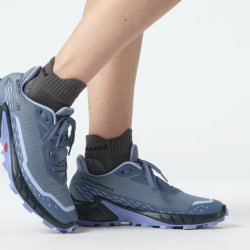 Кросівки Salomon Alphacross 5 W - сині/сірі