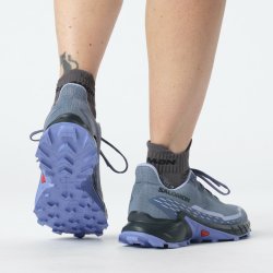 Кросівки Salomon Alphacross 5 W - сині/сірі