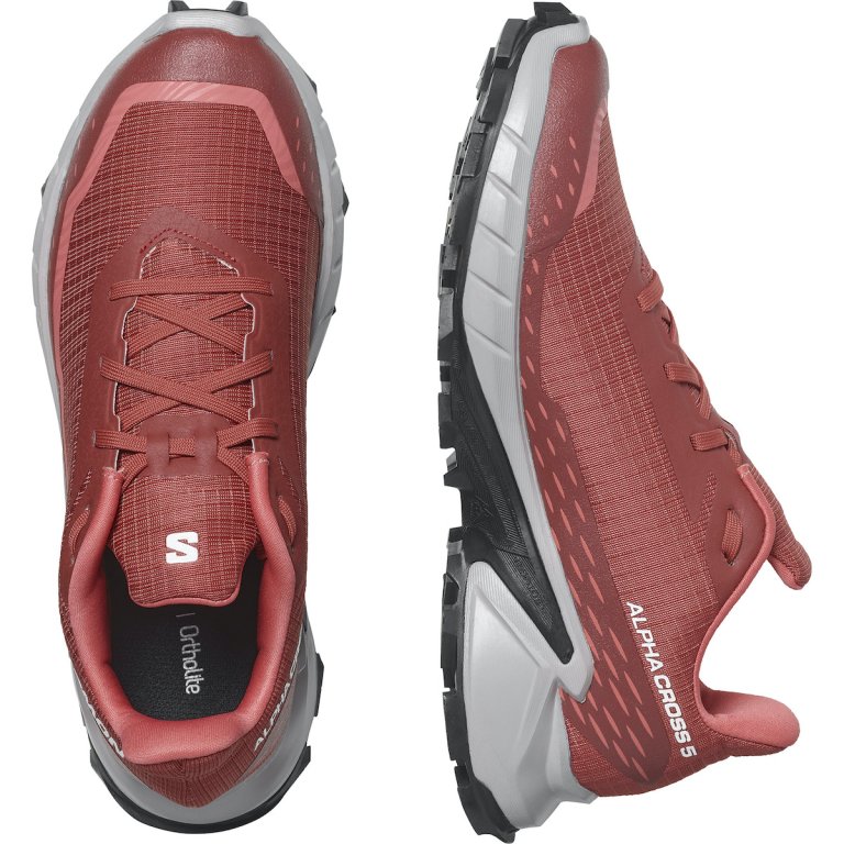 Кросівки Salomon Alphacross 5 W - червоні/ рожеві