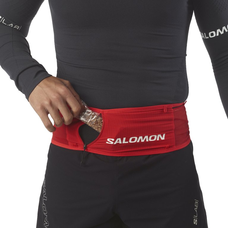 Пояс Salomon S LAB - червоний/чорний