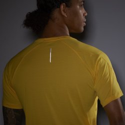 Футболка Salomon Cross Run SS Tee M - жовта