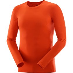 Футболка Salomon S LAB Ultra LS Seam Tee - червона