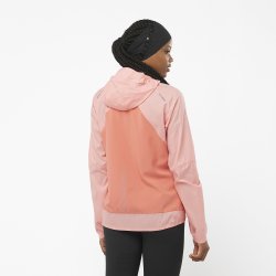 Куртка Salomon Bonatti Cross FZ Hoodie W - помаранчева