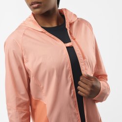 Куртка Salomon Bonatti Cross FZ Hoodie W - помаранчева