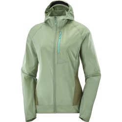 Куртка Salomon Bonatti Cross FZ Худі W - зелена