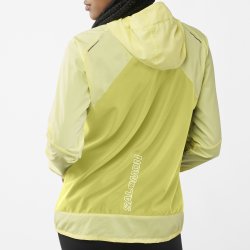 Куртка Salomon Bonatti Cross FZ Худі W - жовта