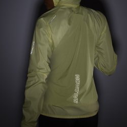 Куртка Salomon Bonatti Cross FZ Худі W - жовта