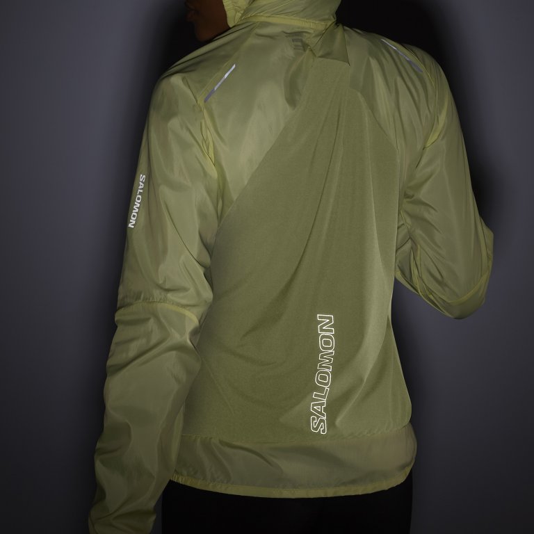 Куртка Salomon Bonatti Cross FZ Худі W - жовта