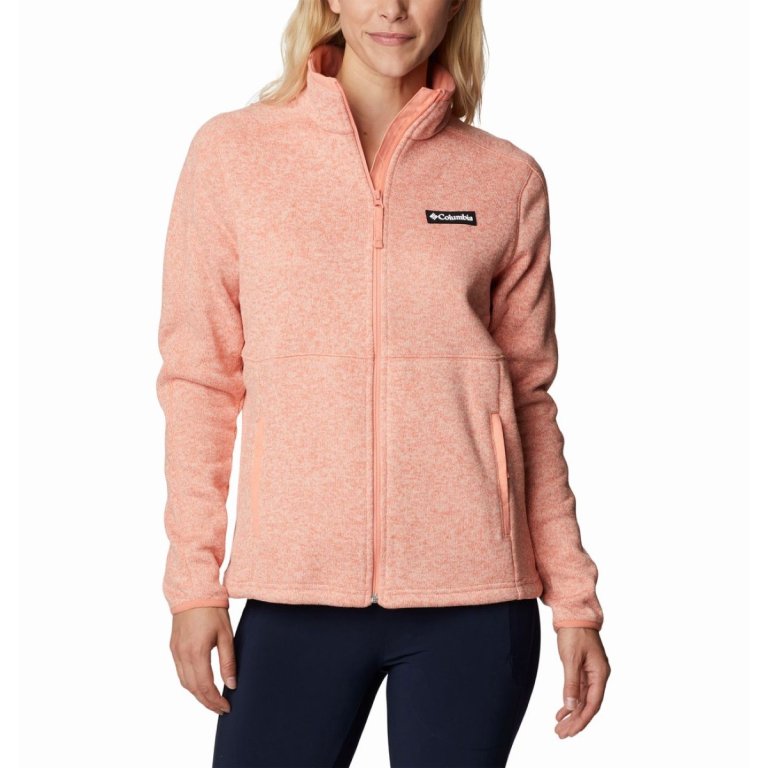 Світшот Columbia Sweater Weather™ Full Zip W - помаранчевий