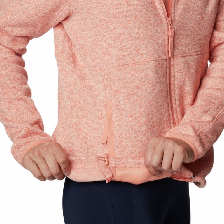 Світшот Columbia Sweater Weather™ Full Zip W - помаранчевий