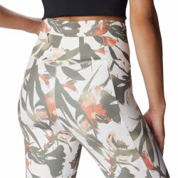 Легінси Columbia Weekend Adventure™ 7/8 Leggings W - білі/зелені
