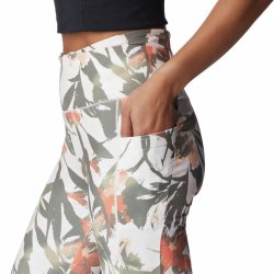 Легінси Columbia Weekend Adventure™ 7/8 Leggings W - білі/зелені