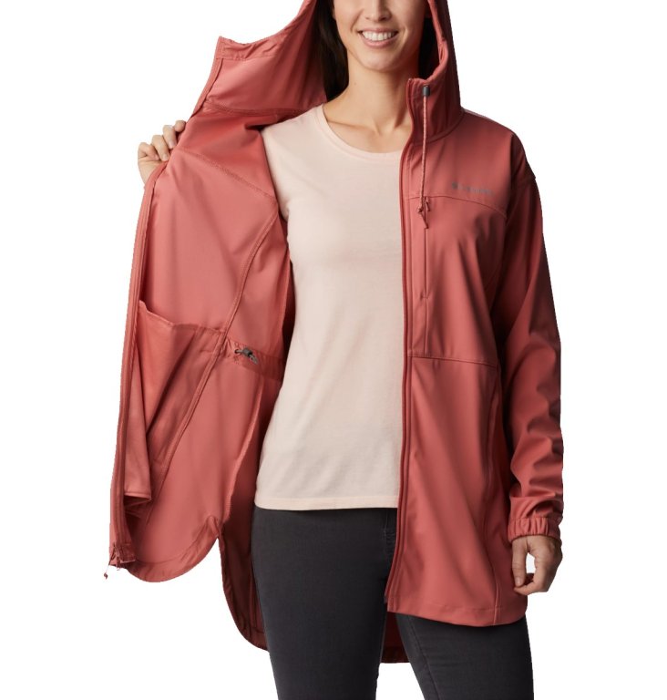Куртка Columbia Flora Park™ Softshell Jacket W - рожева