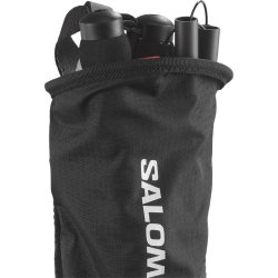 Vak na trekové hole Salomon CUSTOM QUIVER - černá/bílá/červená