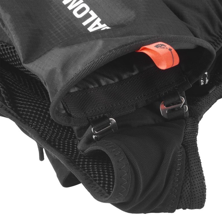 Vak na trekové hole Salomon CUSTOM QUIVER - černá/bílá/červená