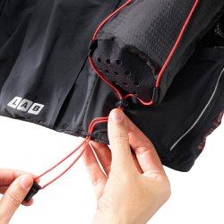 Vak na trekové hole Salomon CUSTOM QUIVER - černá/bílá/červená
