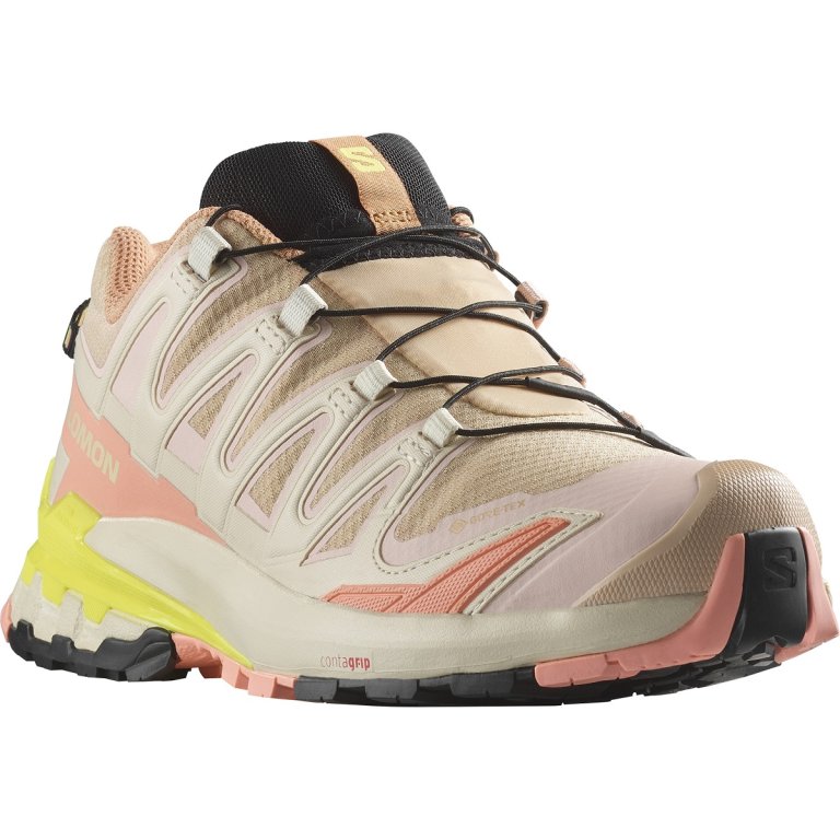 Кросівки Salomon Xa Pro 3D V9 GTX W - бежеві/ рожеві/ жовті