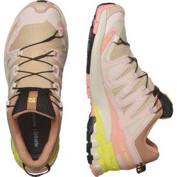 Кросівки Salomon Xa Pro 3D V9 GTX W - бежеві/ рожеві/ жовті