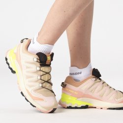 Кросівки Salomon Xa Pro 3D V9 GTX W - бежеві/ рожеві/ жовті