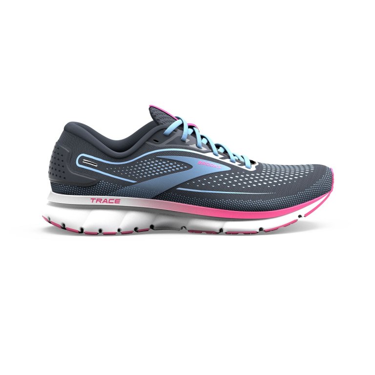Кросівки Brooks Trace 2 W - сіро/рожеві