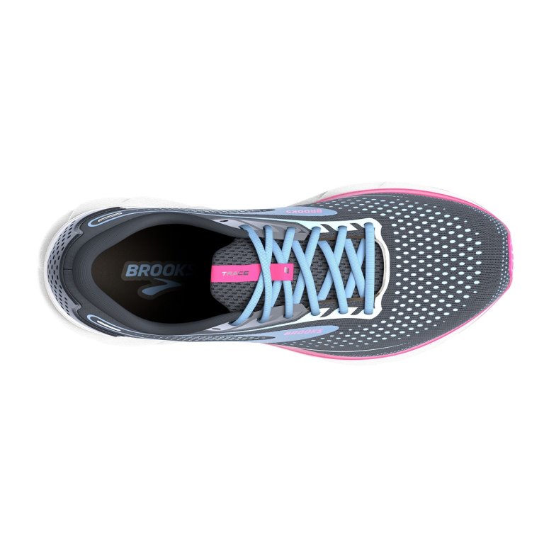 Кросівки Brooks Trace 2 W - сіро/рожеві