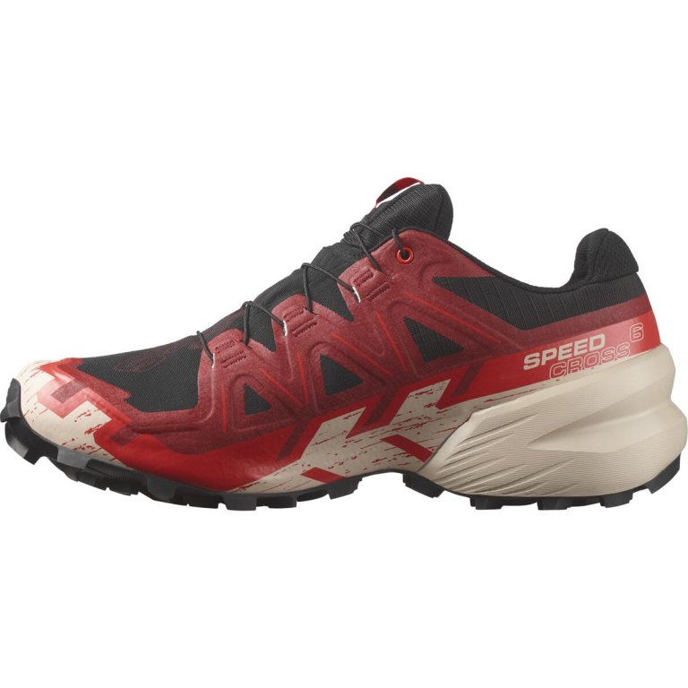 Кросівки Salomon Speedcross 6 GTX M - червоні/ чорні / сірі