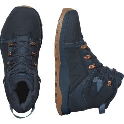 Кросівки високі Salomon Outchill TS CSWP W - темно сині/ коричневі