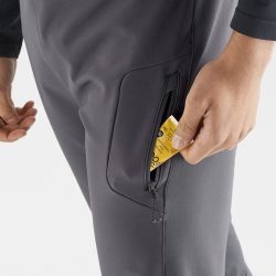 Штани Salomon Cross Warm Softshell Pant M - сірі
