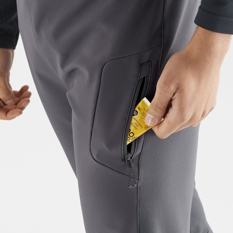 Штани Salomon Cross Warm Softshell Pant M - сірі