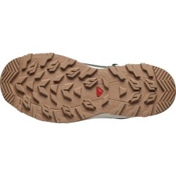 Кросівки високі Salomon Outchill TS CSWP M - темно зелені/ коричневі/ сірі