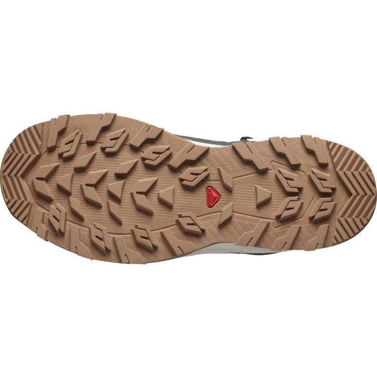 Кросівки високі Salomon Outchill TS CSWP M - темно зелені/ коричневі/ сірі