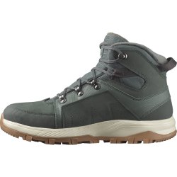 Кросівки високі Salomon Outchill TS CSWP M - темно зелені/ коричневі/ сірі