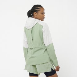Куртка Salomon Bonatti Trail JKT W - зелена/біла