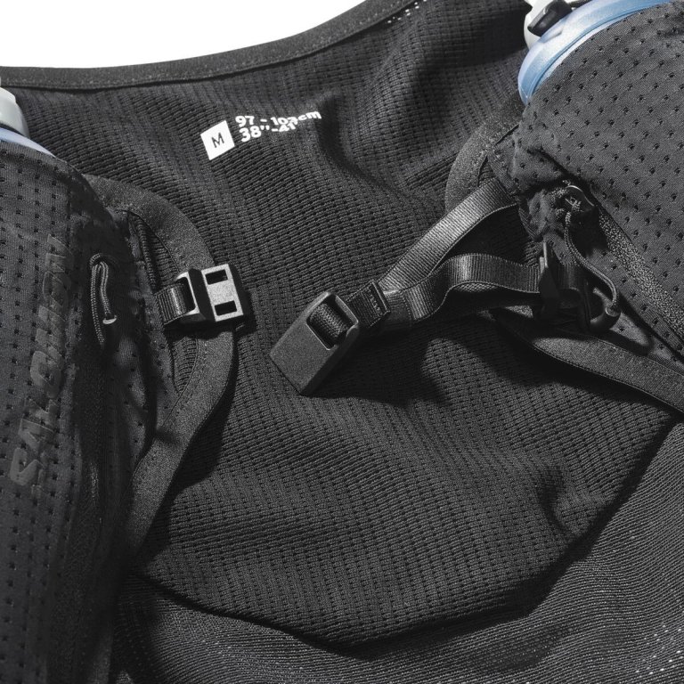 Рюкзак Salomon Pulse 2 з флягами - чорний