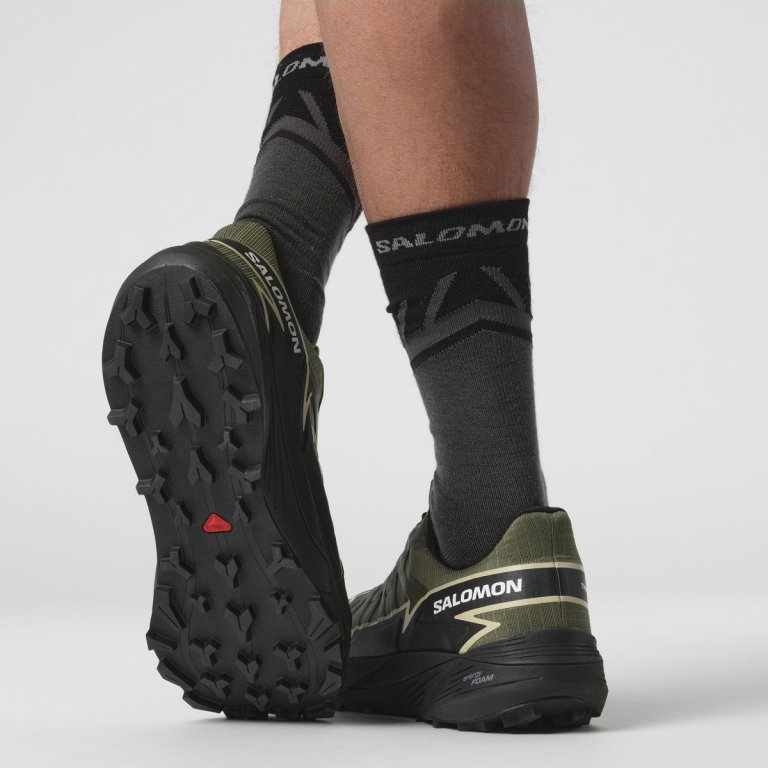 Кросівки Salomon Thundercross GTX M - темно зелені/ чорні