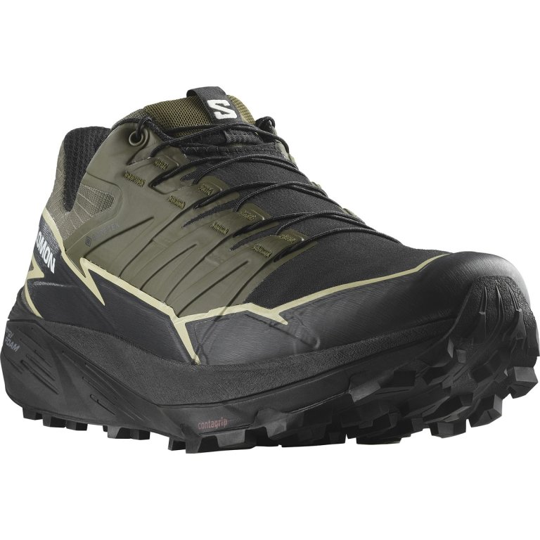Кросівки Salomon Thundercross GTX M - темно зелені/ чорні