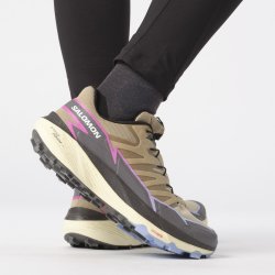 Кросівки Salomon Thundercross W - коричневі/ сірі