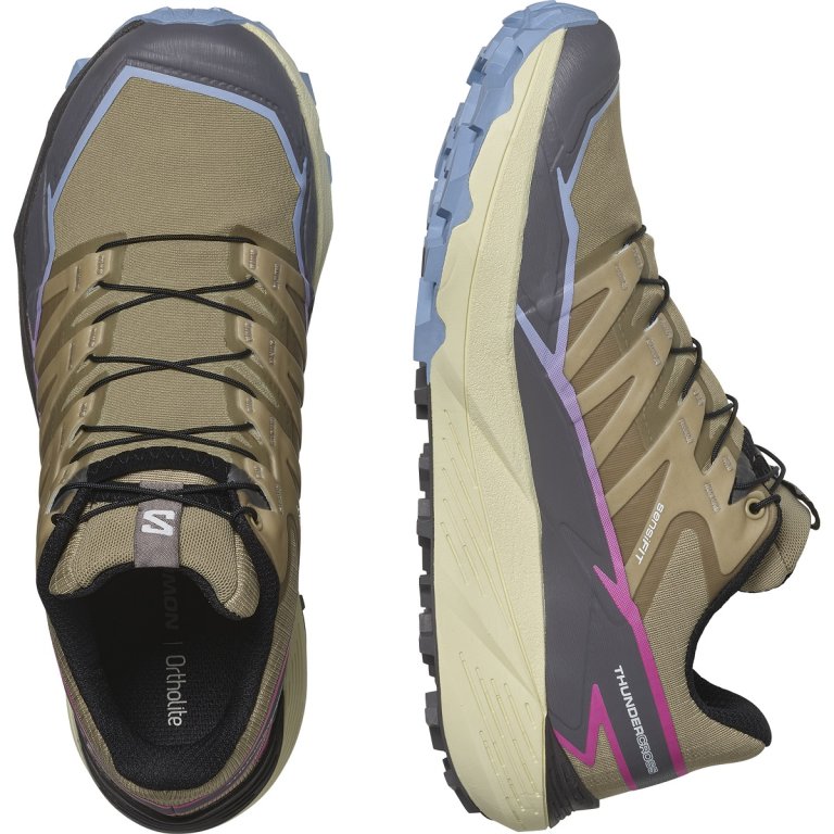 Кросівки Salomon Thundercross W - коричневі/ сірі