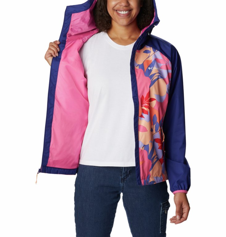 Куртка Columbia Ulica™ Jacket W - синя/рожева/помаранчева