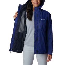 Куртка Columbia Pouring Adventure™ II Jacket W - синя