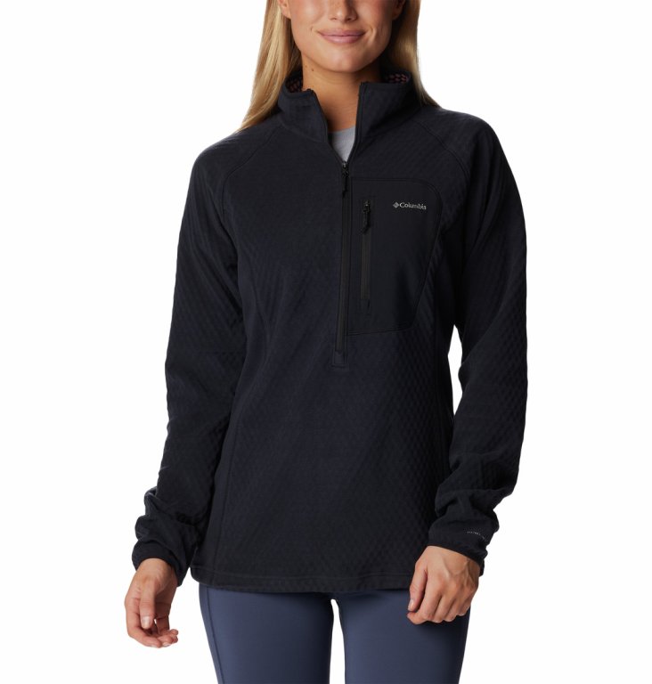 Толстовка Columbia Outdoor Tracks™ 1/2 Zip W - чорна