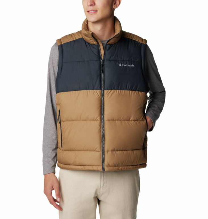 Жилет Columbia Pike Lake™ II Vest M - коричневий/чорний