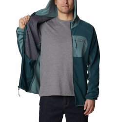 Толстовка на блискавці Columbia Outdoor Tracks™ Hooded Full Zip M - темно-синя
