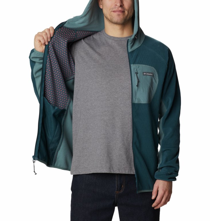 Толстовка на блискавці Columbia Outdoor Tracks™ Hooded Full Zip M - темно-синя