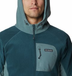 Толстовка на блискавці Columbia Outdoor Tracks™ Hooded Full Zip M - темно-синя