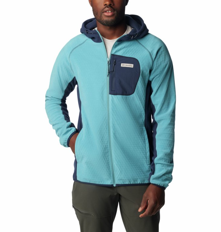 Толстовка на блискавці Columbia Outdoor Tracks™ Hooded Full Zip M - синя